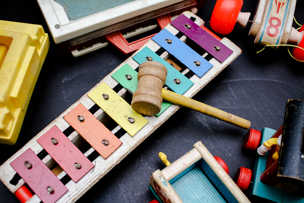 Vintage Fisher Price and Mattel Toys