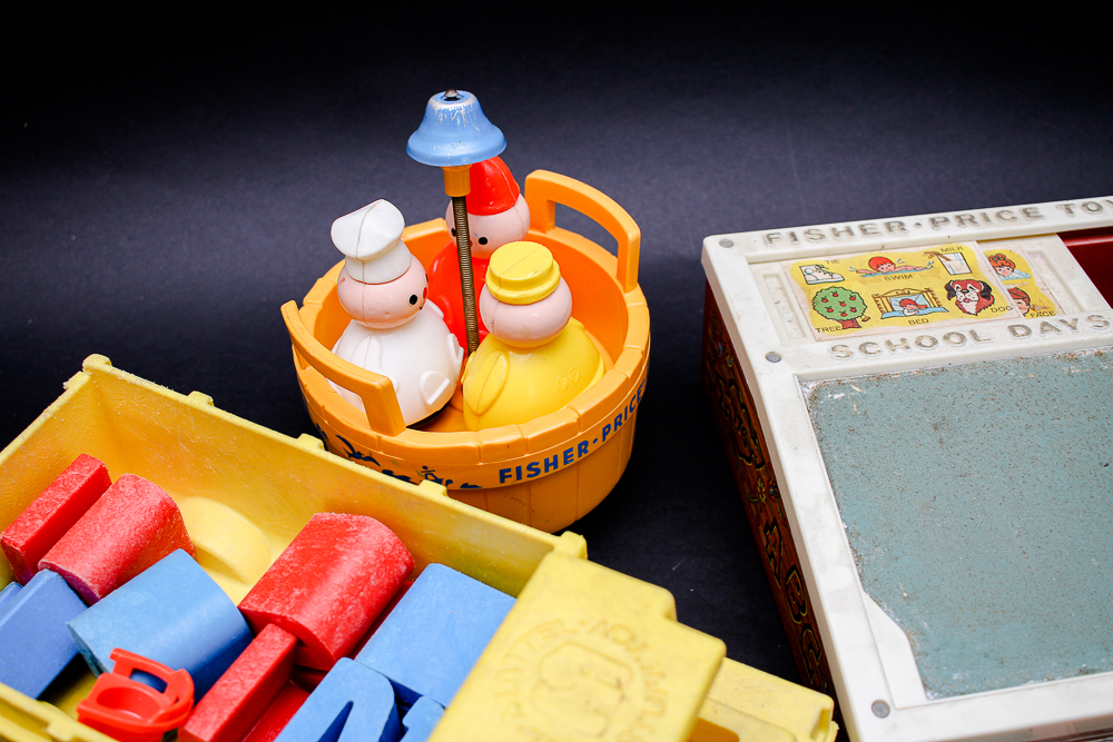 Vintage Fisher Price and Mattel Toys