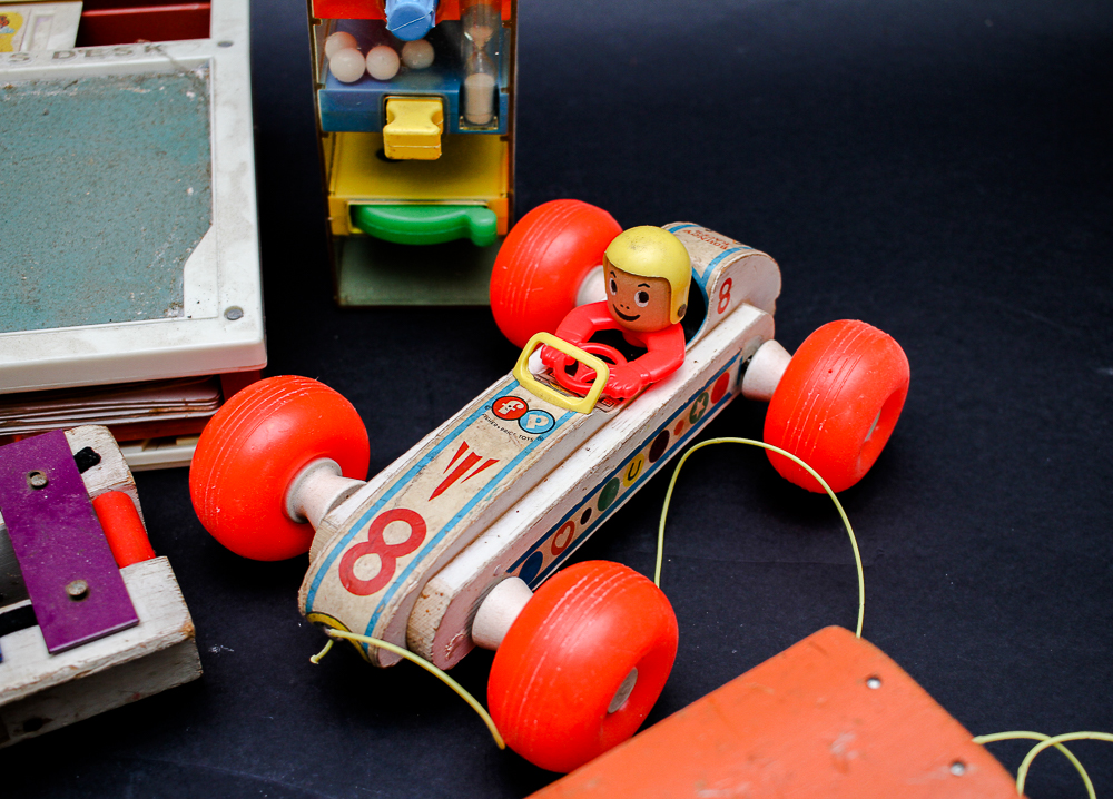 Vintage Fisher Price and Mattel Toys