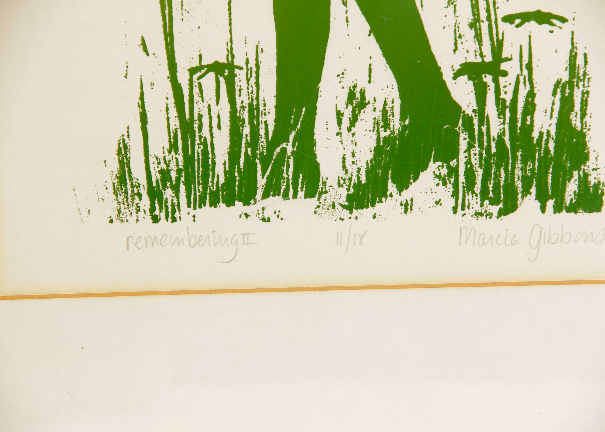 Marcia Gibbons Limited Edition Lithograph "Remembering II"