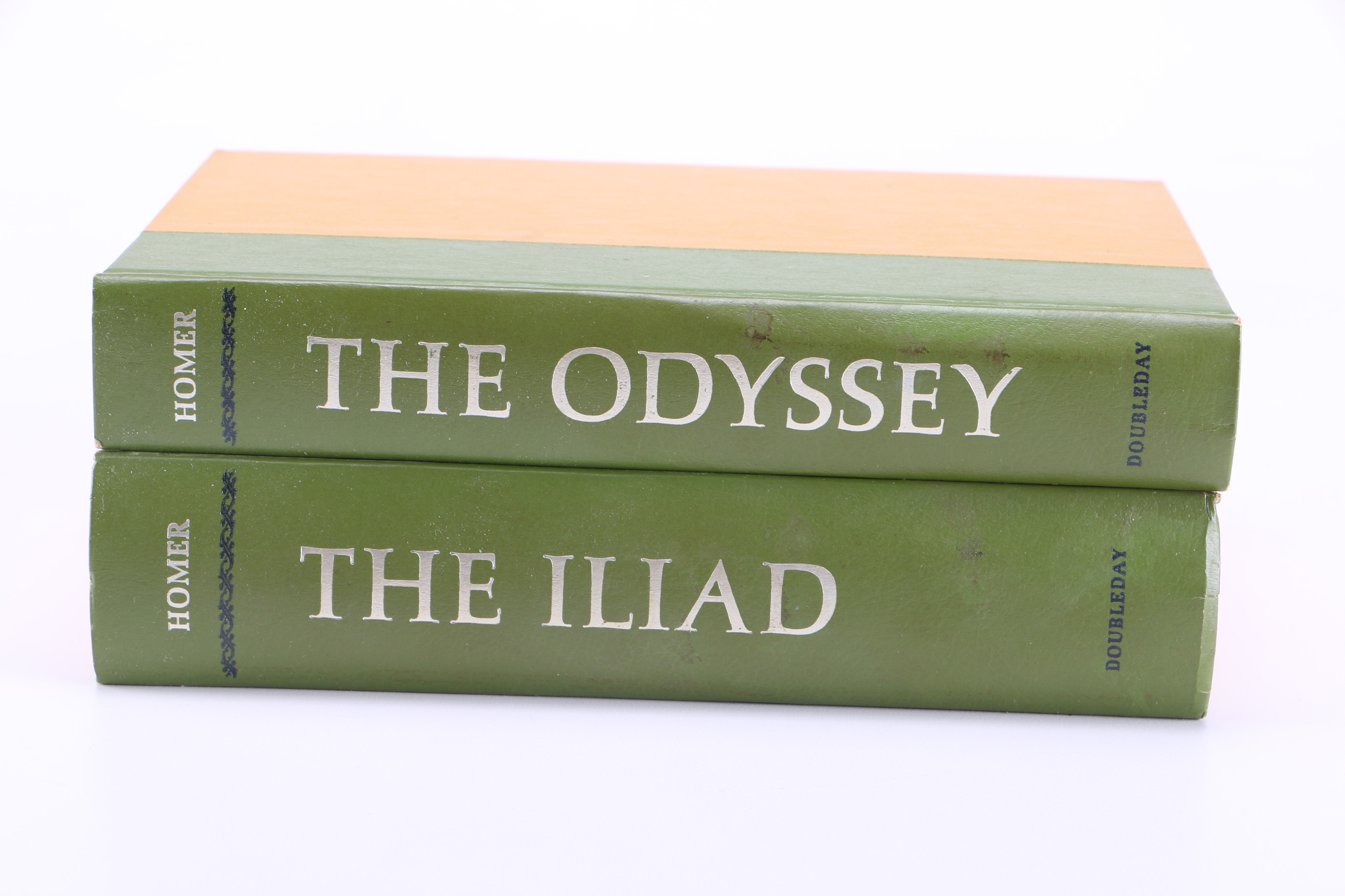 Homer's "The Iliad" and "The Odyssey" Hardback Books