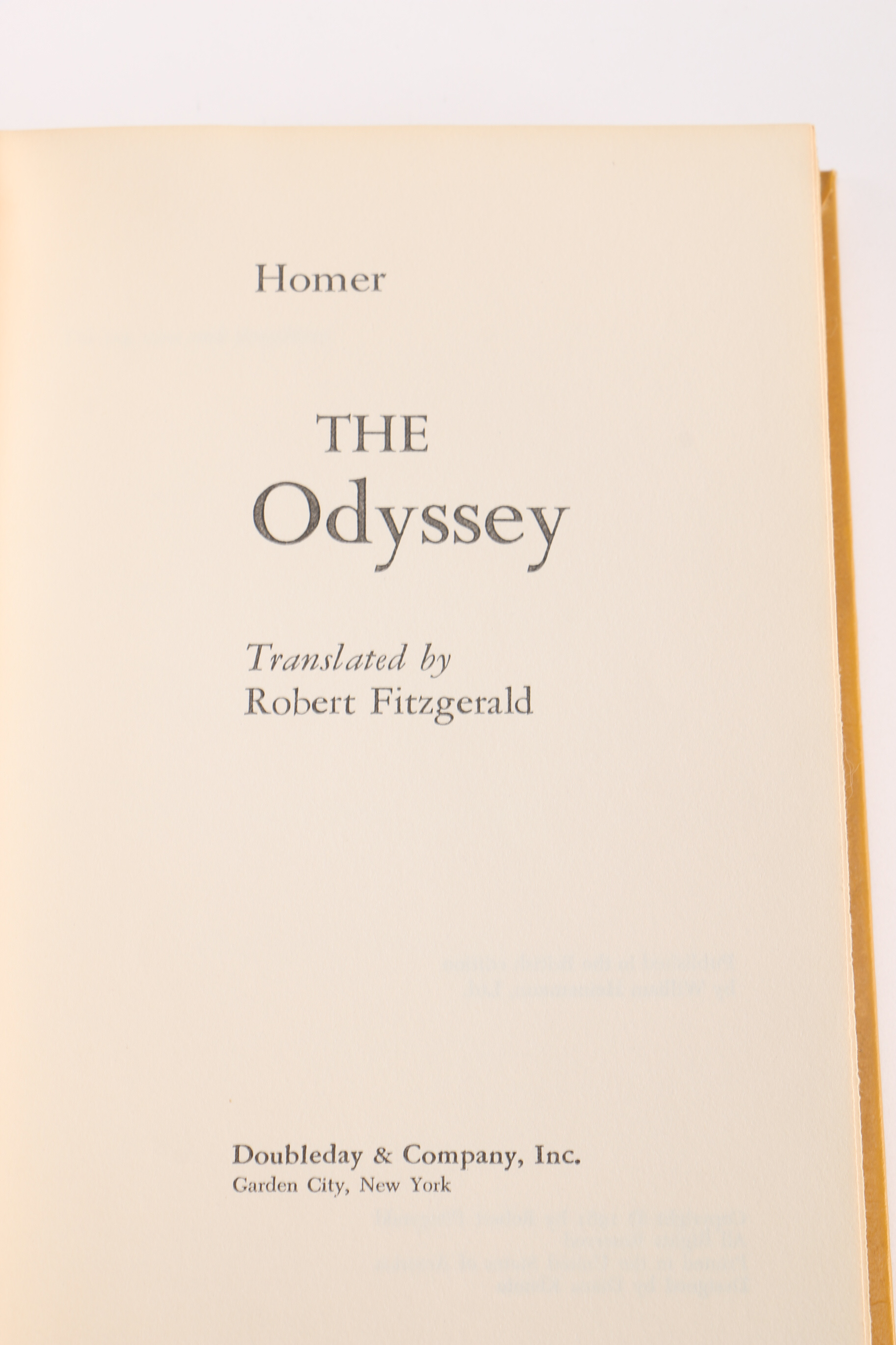 Homer's "The Iliad" and "The Odyssey" Hardback Books