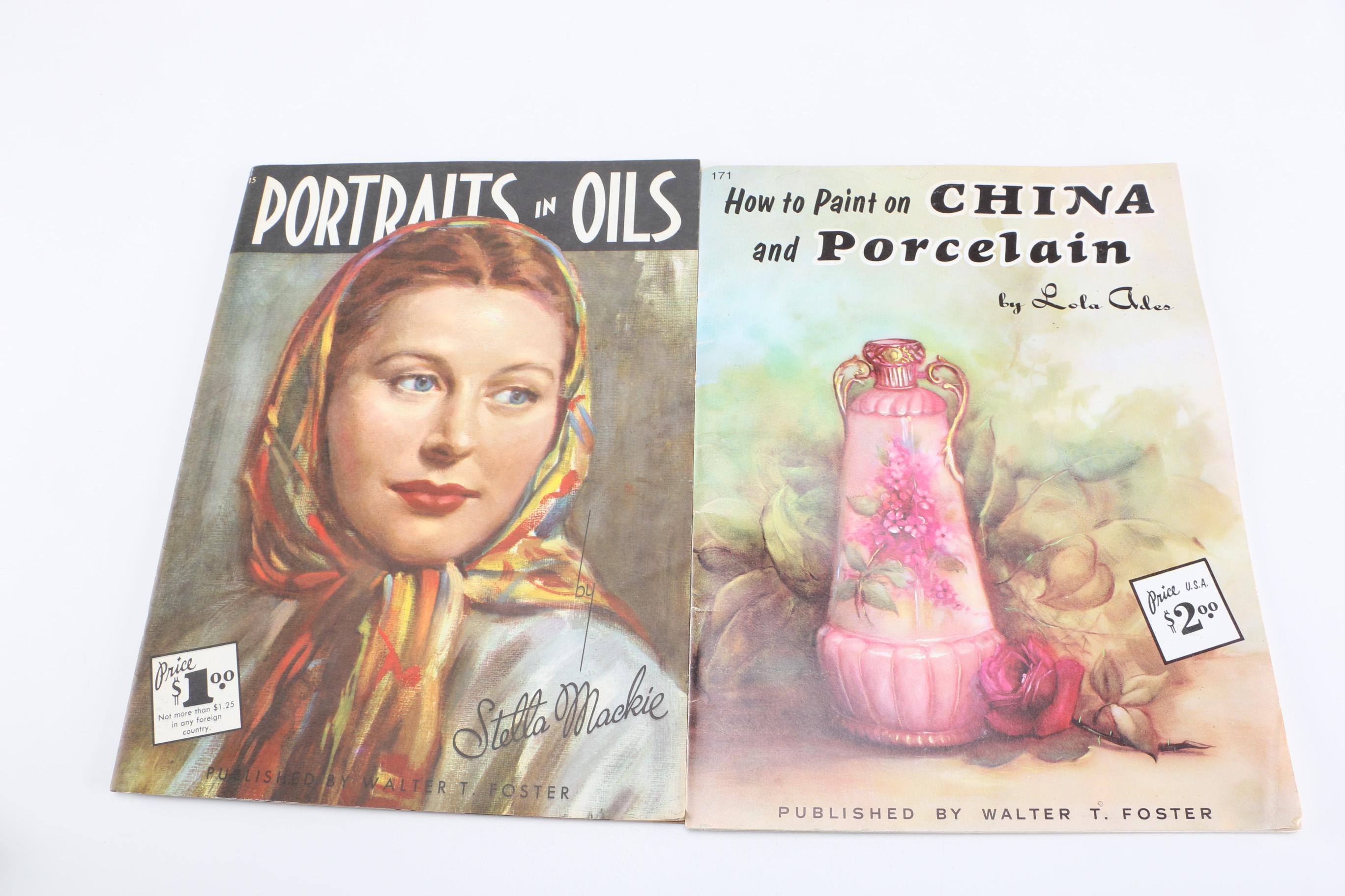 Vintage Walter Foster How To Paint Books