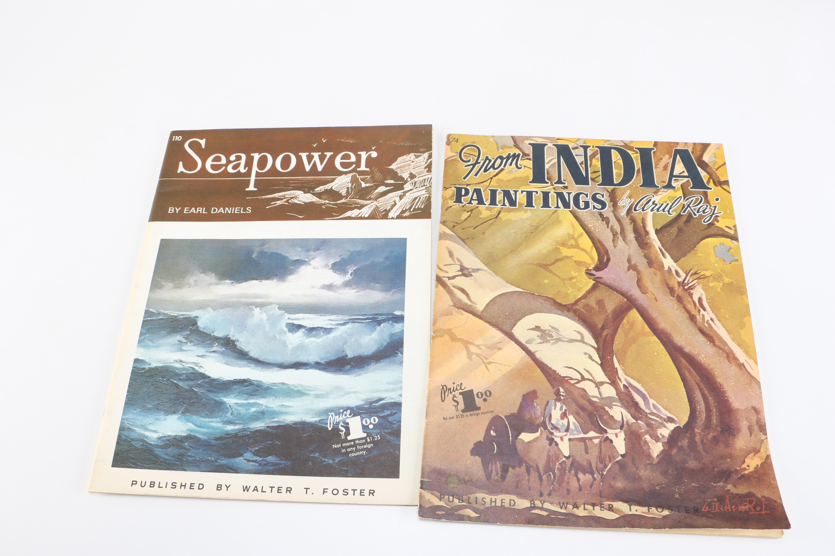 Vintage Walter Foster How To Paint Books