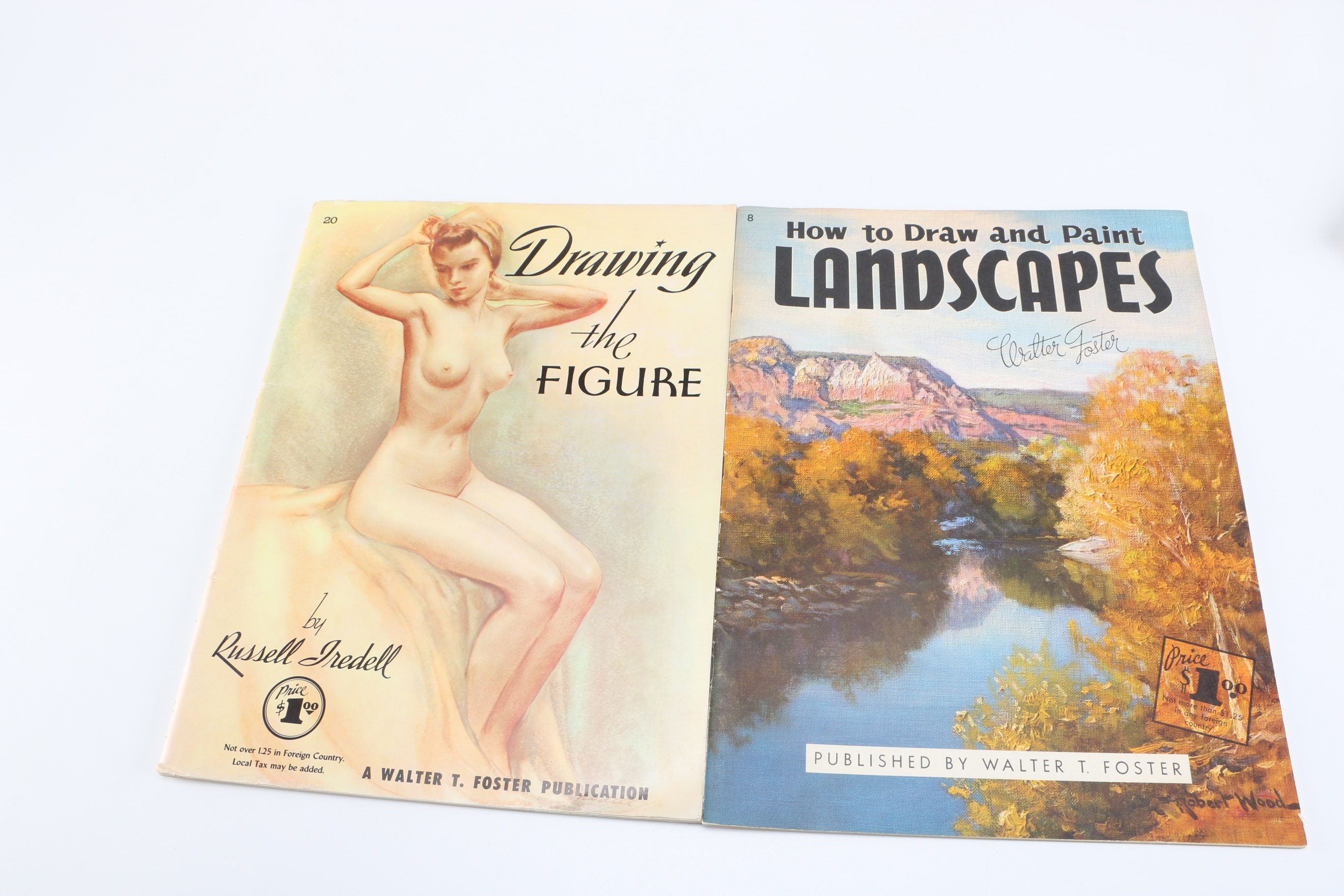 Vintage Walter Foster How To Paint Books