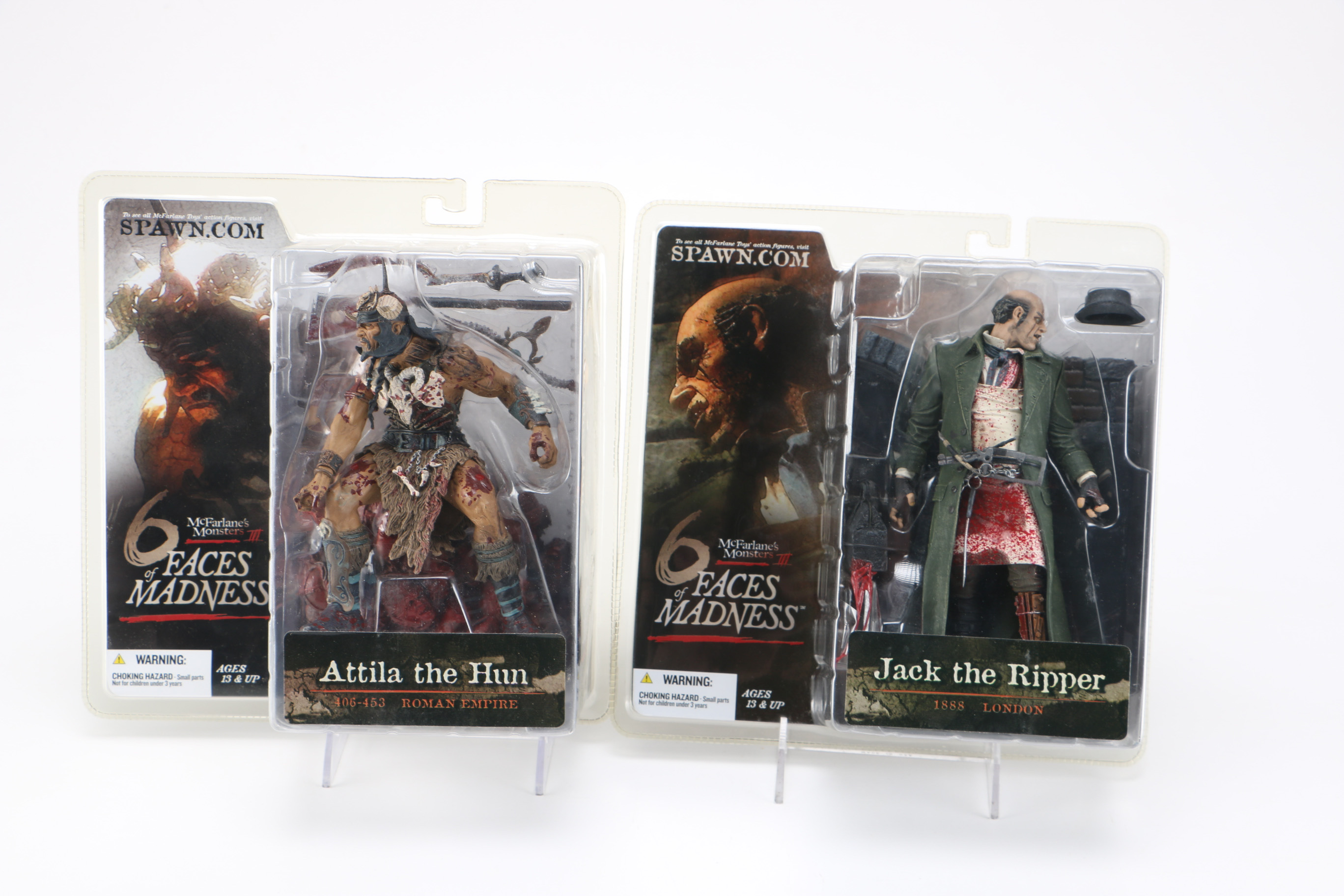 Six Faces of Madness Figures from McFarlane Toys