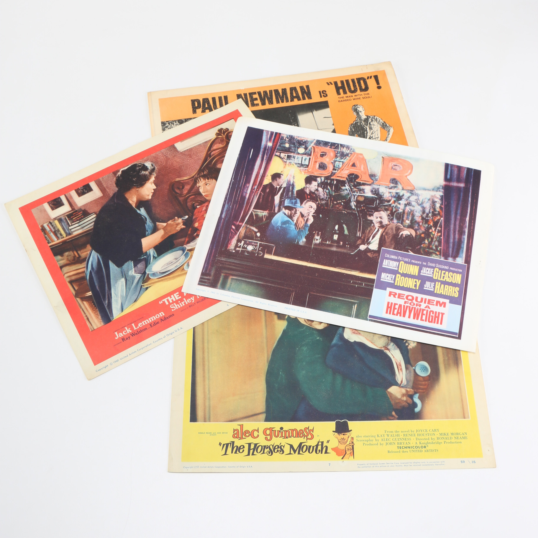 Movie Lobby Cards from the 1950s and 1960s