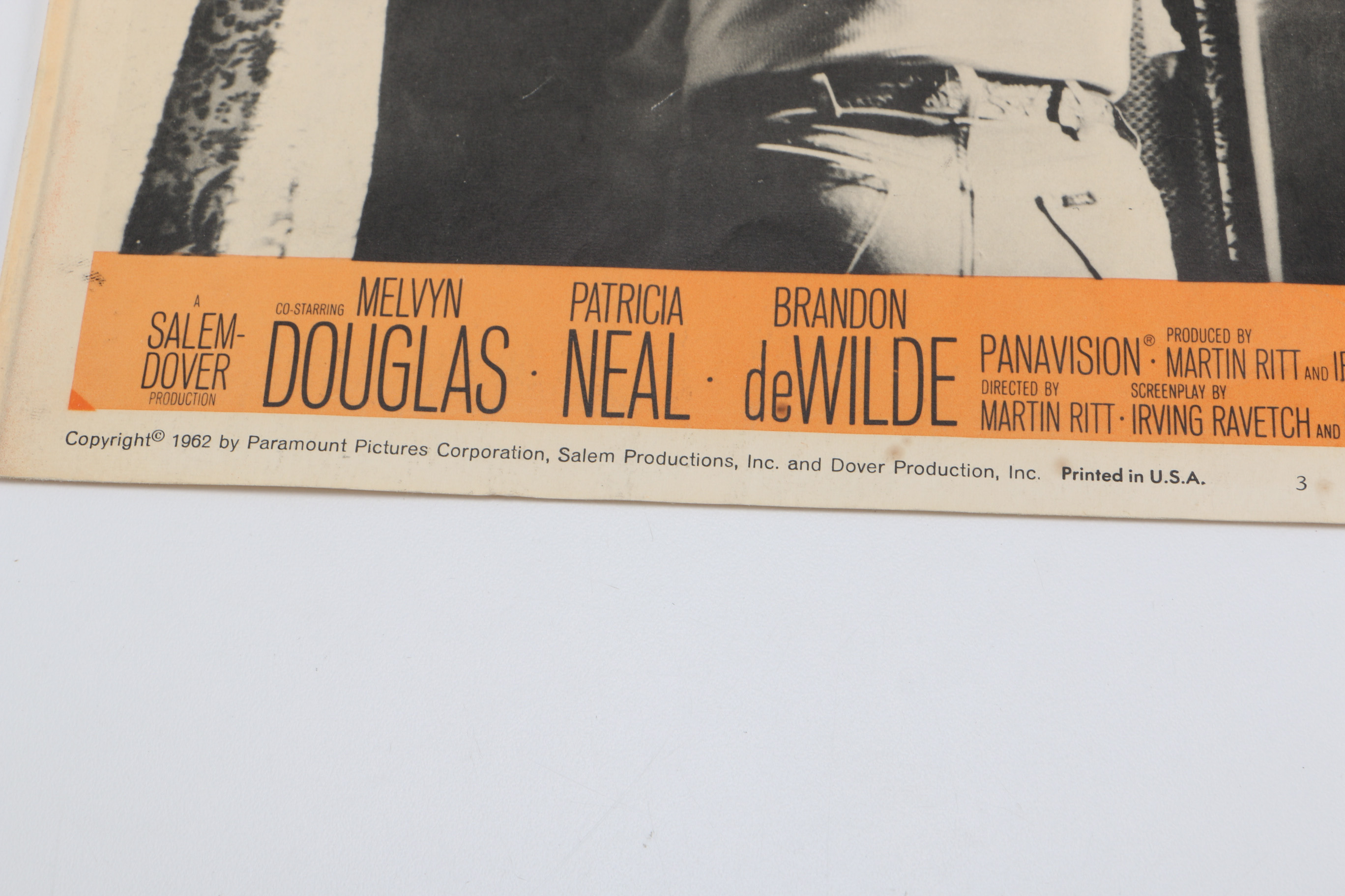 Movie Lobby Cards from the 1950s and 1960s