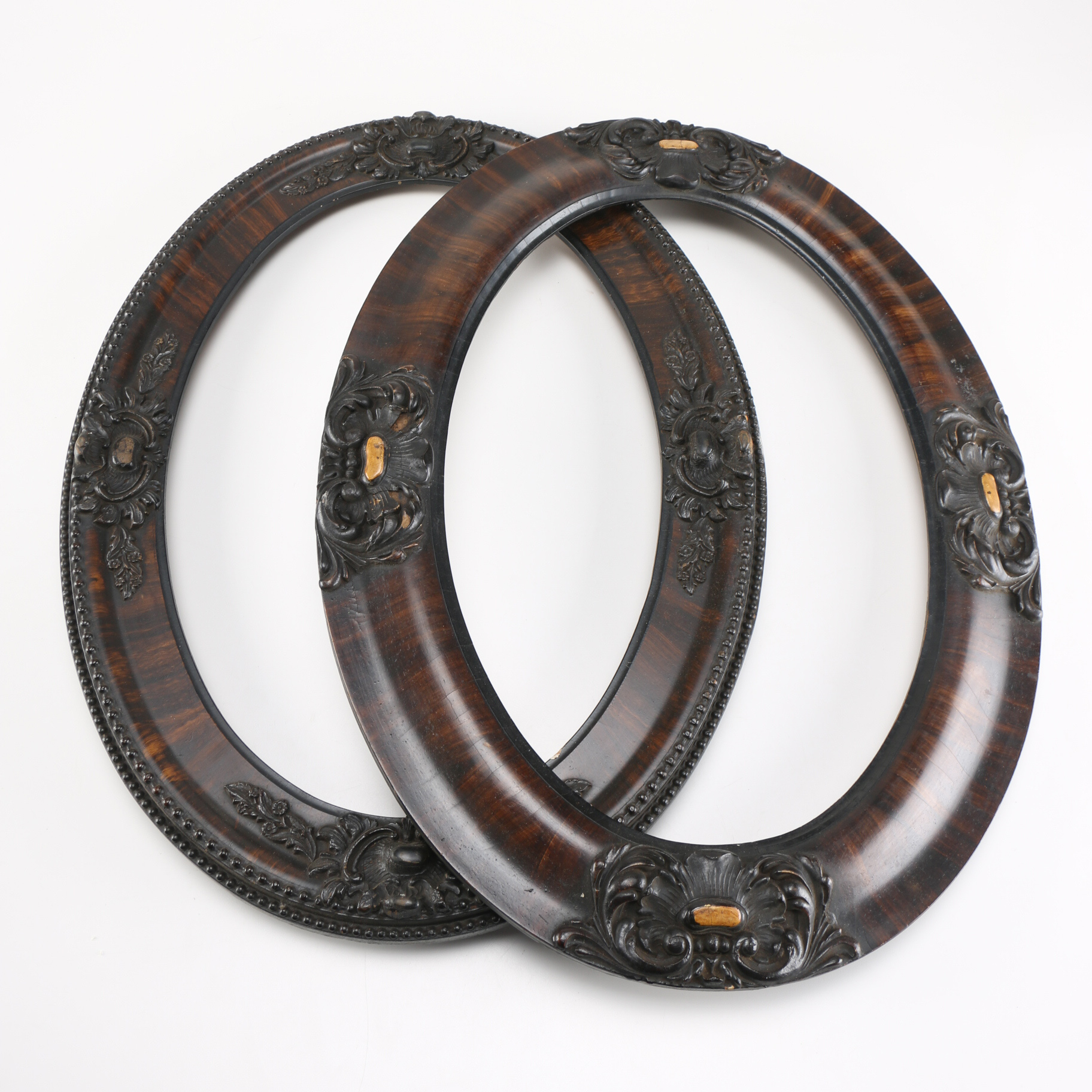 Antique Oval Portrait Frames