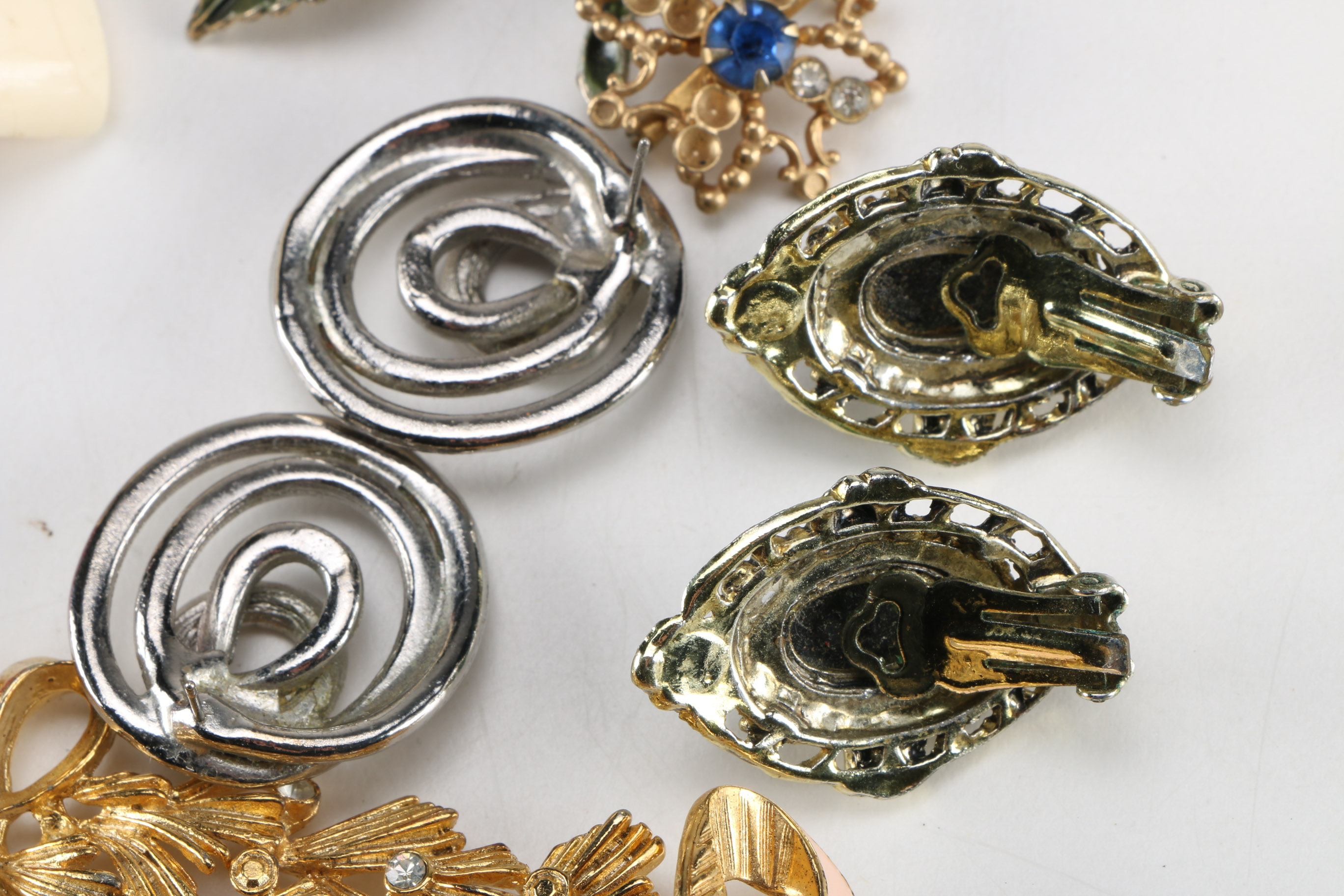 Jewelry Box with Assortment of Costume Jewelry