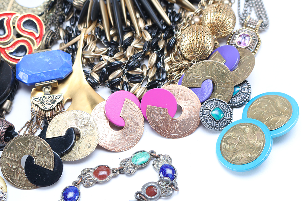 Collection of Costume Jewelry Statement Pieces