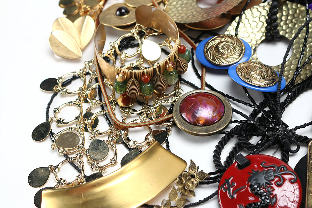 Collection of Costume Jewelry Statement Pieces