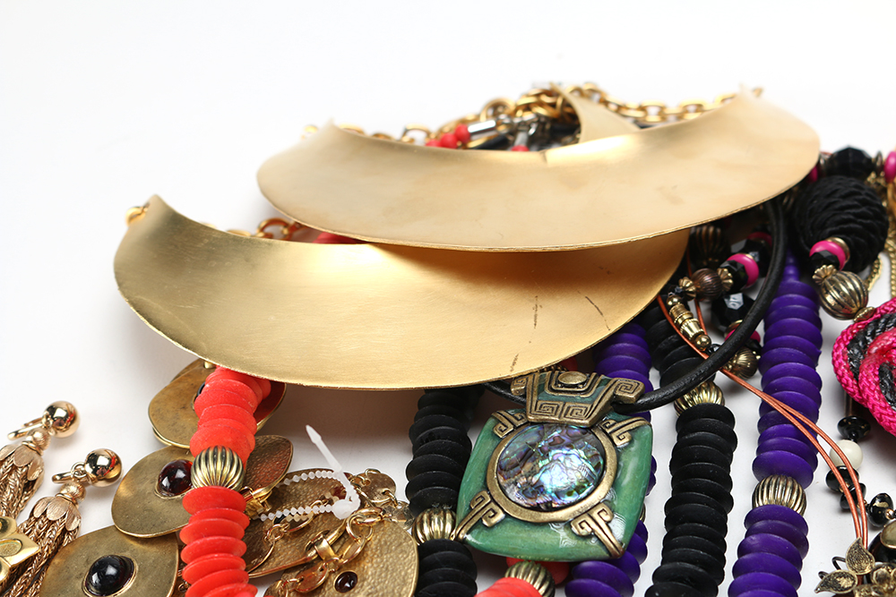 Collection of Costume Jewelry Statement Pieces