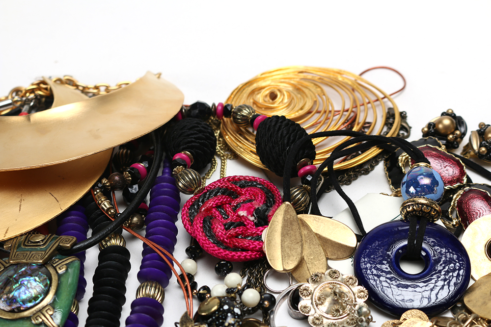 Collection of Costume Jewelry Statement Pieces