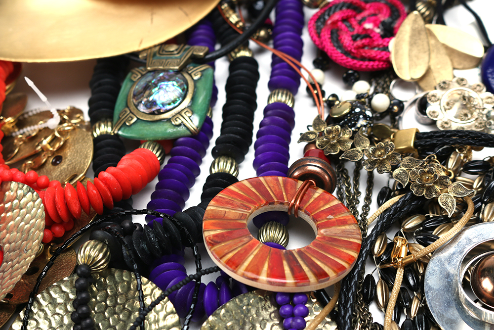 Collection of Costume Jewelry Statement Pieces