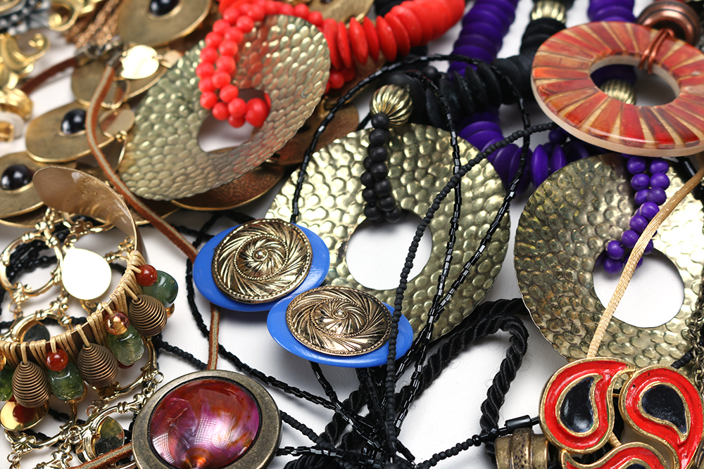 Collection of Costume Jewelry Statement Pieces