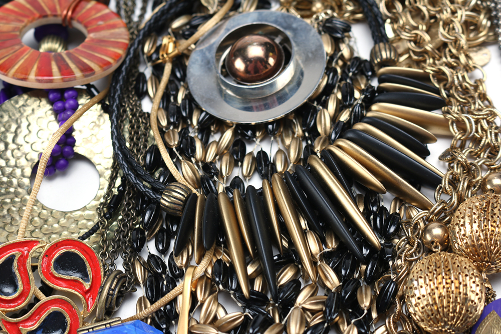 Collection of Costume Jewelry Statement Pieces