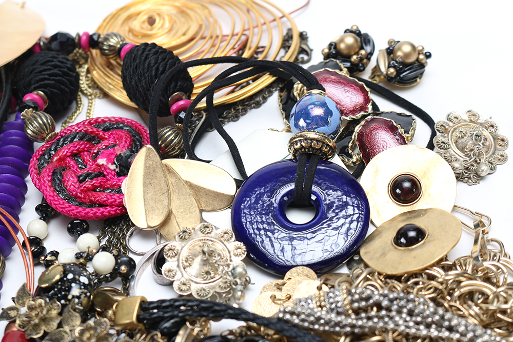 Collection of Costume Jewelry Statement Pieces