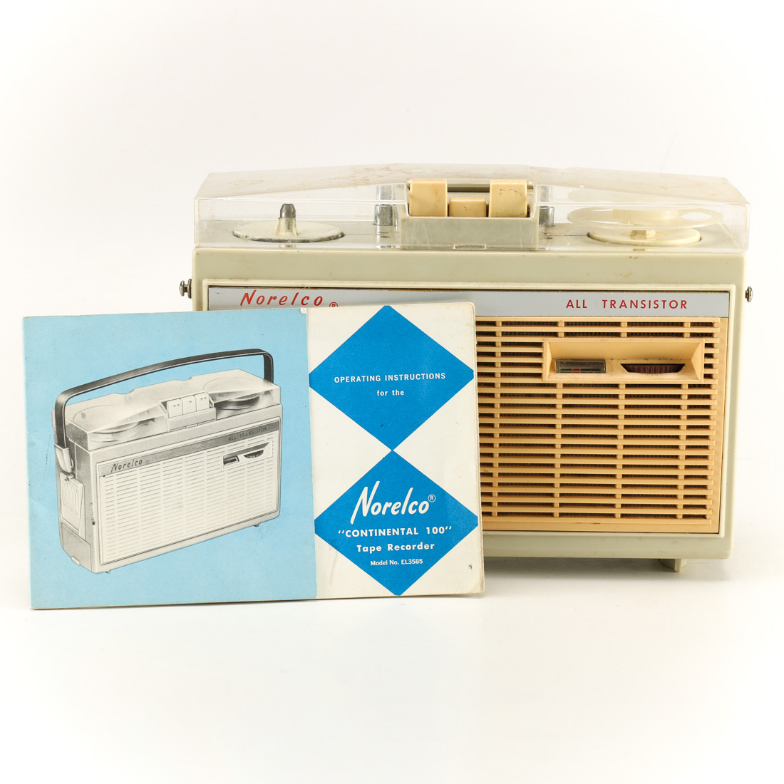 Vintage Norelco Tape Recorder