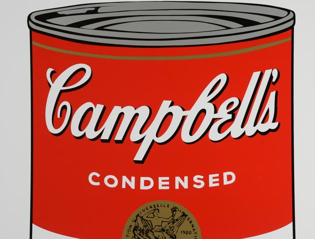 "Consommé (Beef) 52" Serigraph after Andy Warhol