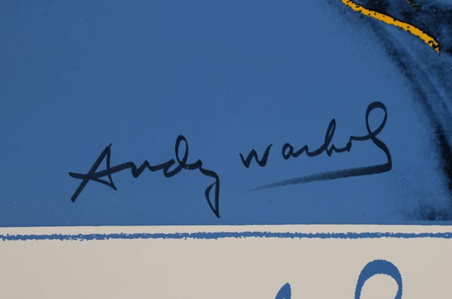 Andy Warhol "Querelle" (Blue) Movie Poster