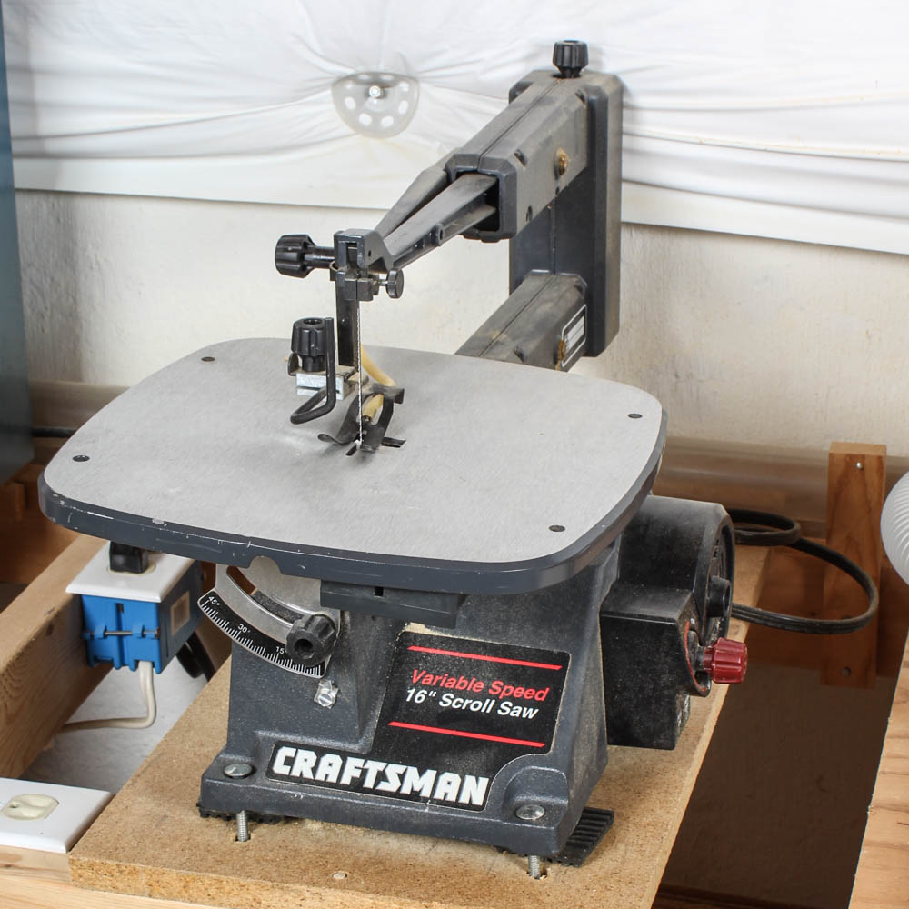 Craftsman 16 inch scroll on sale saw single speed