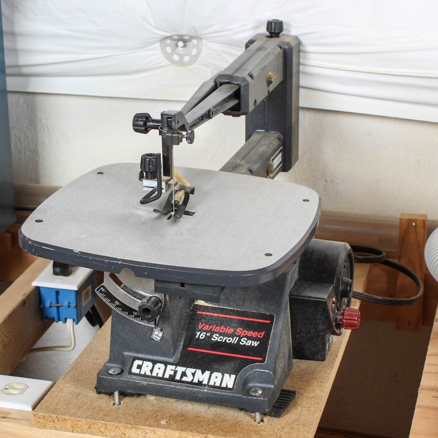 Sears Craftsman 16 Inch Variable Speed Scroll Saw