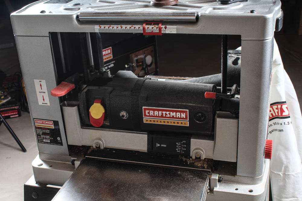 Sears Craftsman 13 Inch Planer with Dust Collector