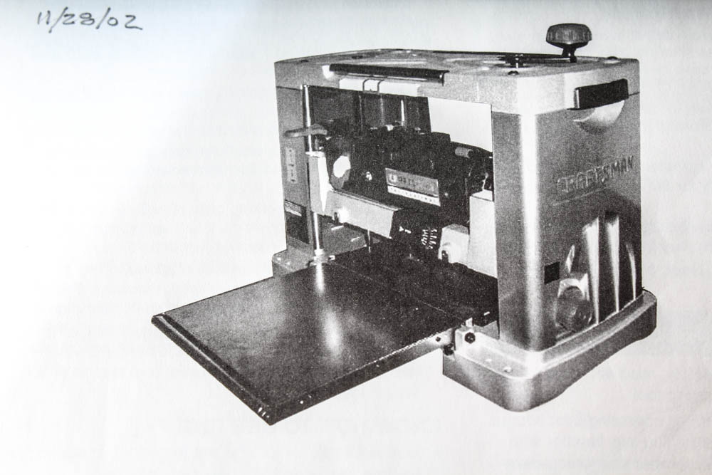 Sears Craftsman 13 Inch Planer with Dust Collector