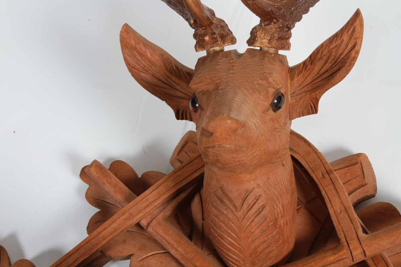 Vintage German Bachmaier & Klemmer Wooden Cuckoo Clock