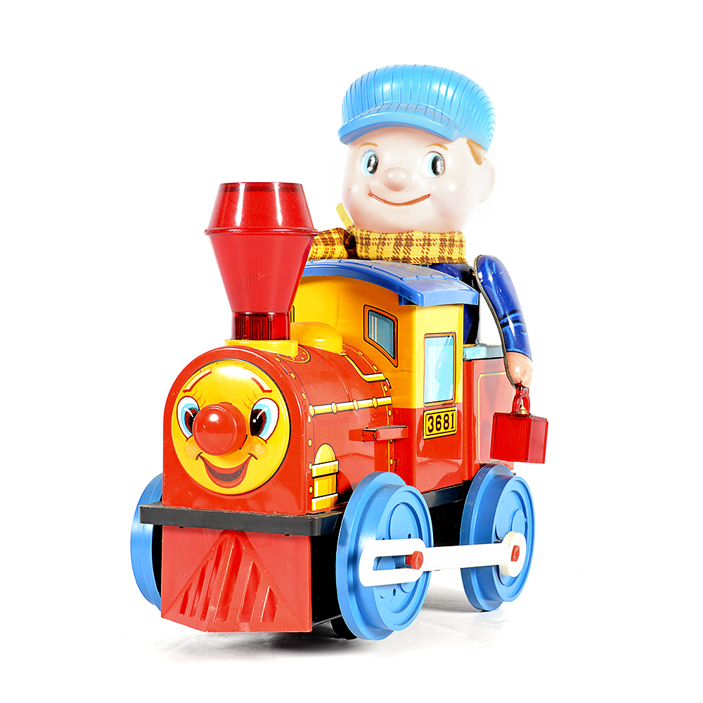 1968 Japanese T. Saitoh Metal Train Toy