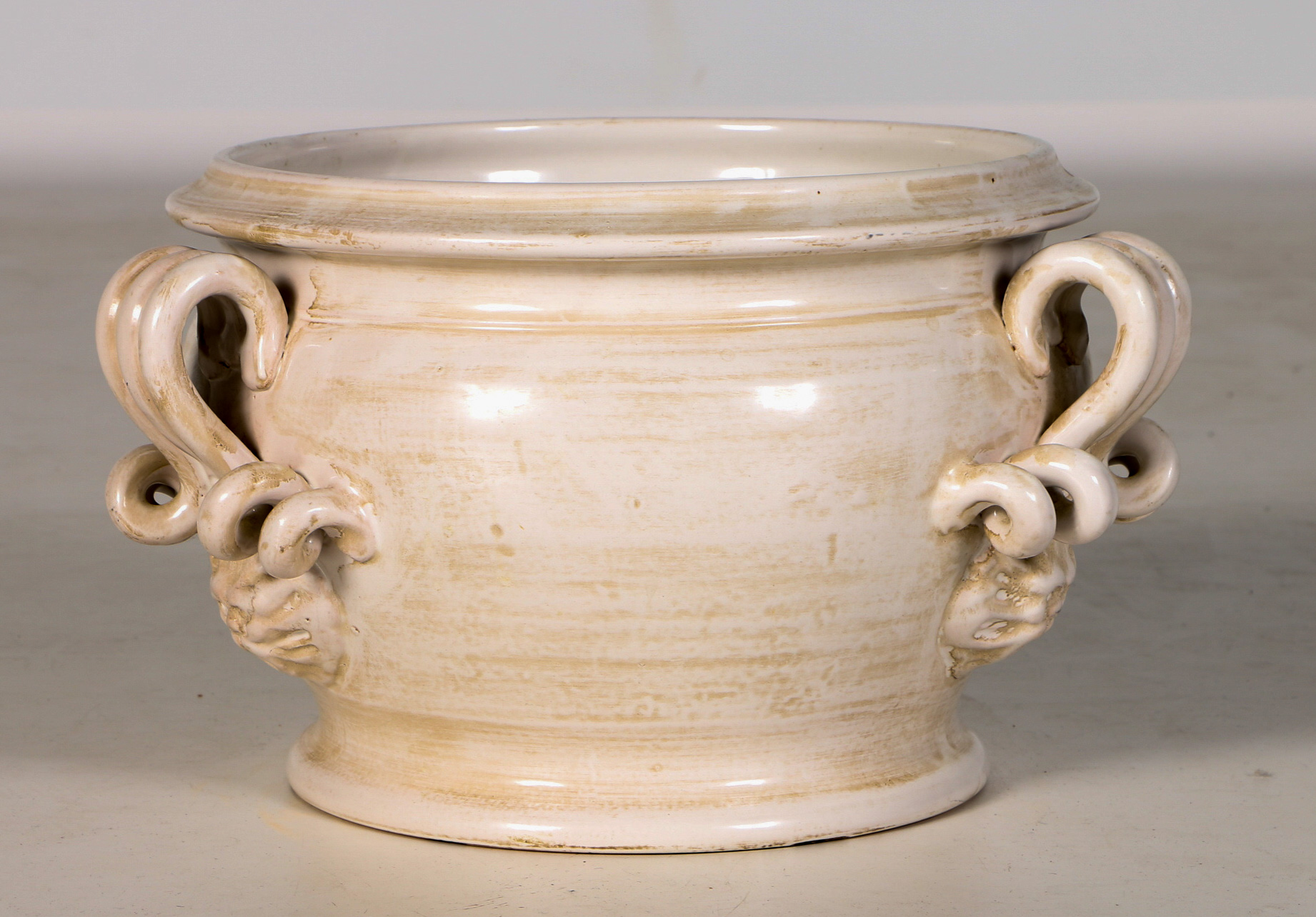 Contemporary Italian Made Decorative Pottery Urns