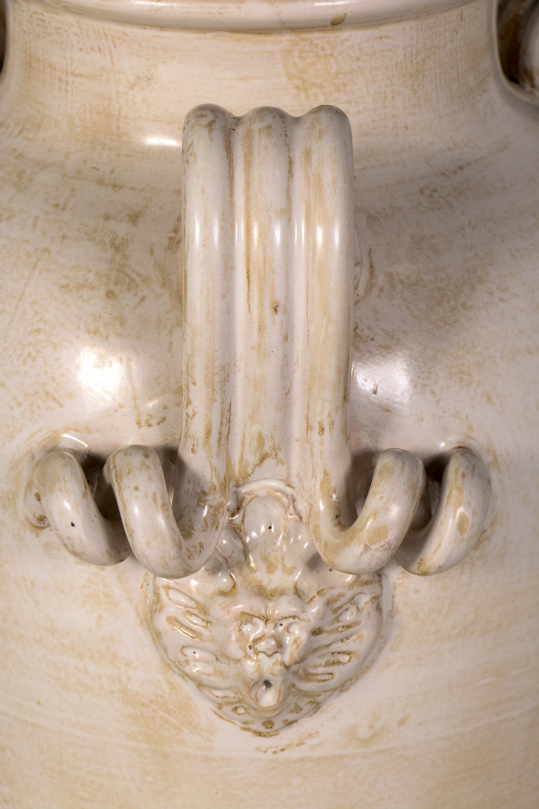 Contemporary Italian Made Decorative Pottery Urns