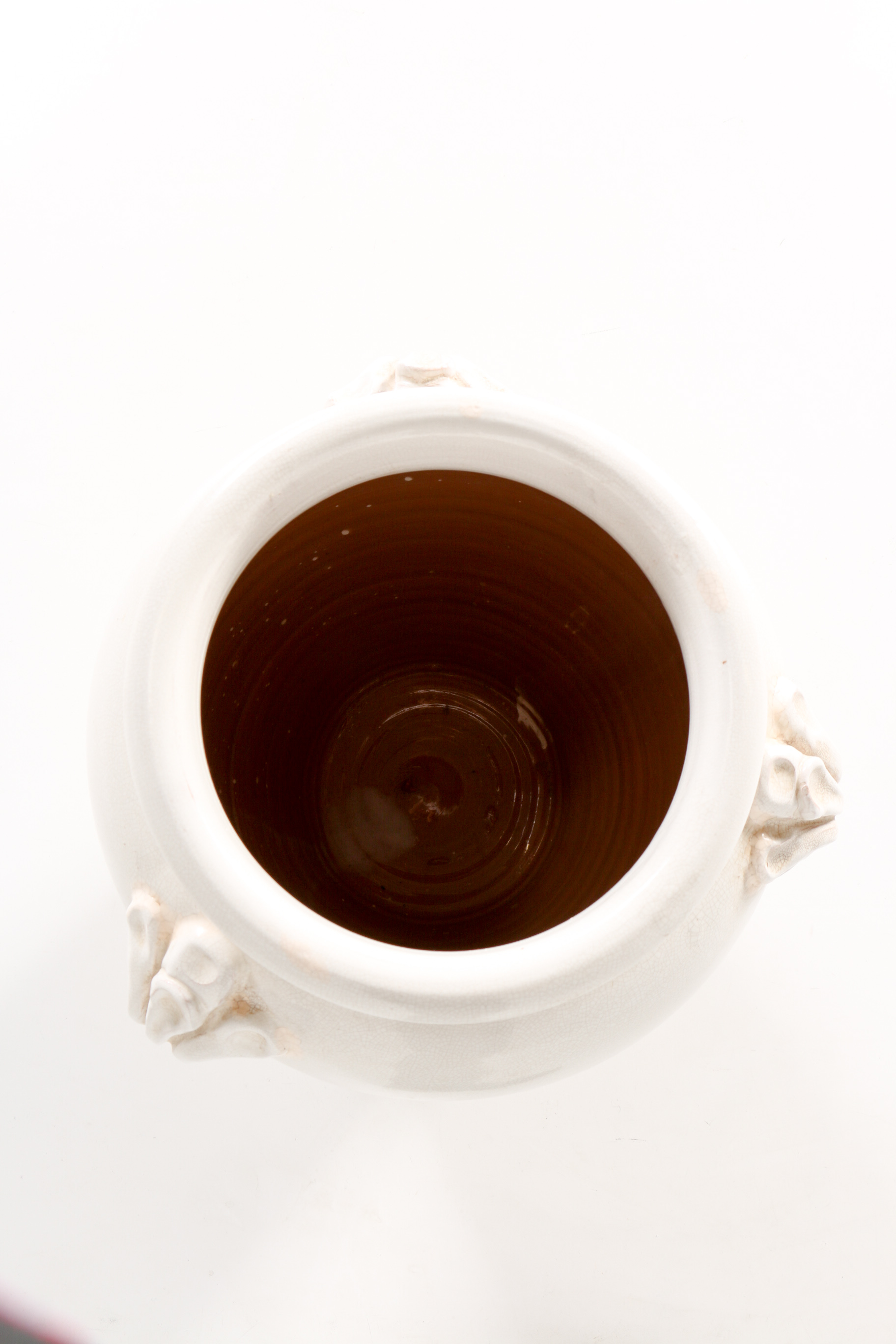 Contemporary Italian Made Decorative Pottery Urns