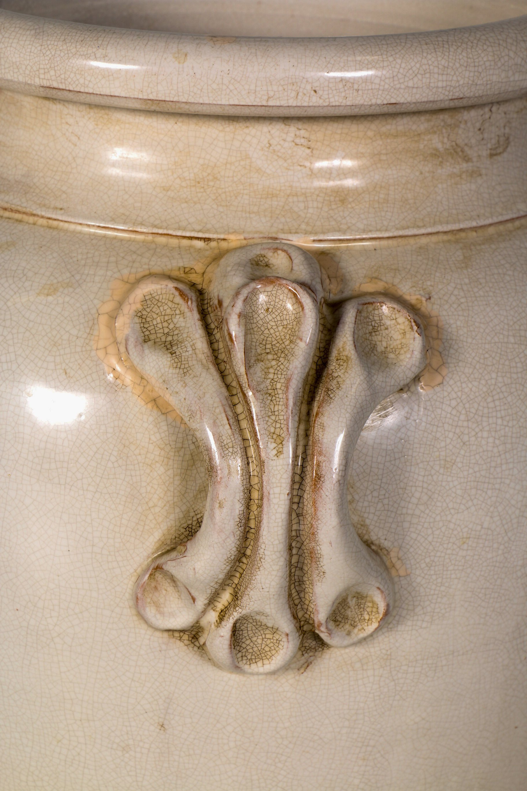 Contemporary Italian Made Decorative Pottery Urns