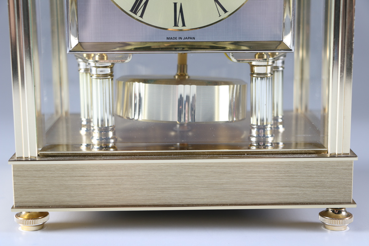 Elgin Westminster Chime Quartz Carriage Clock with Instructions