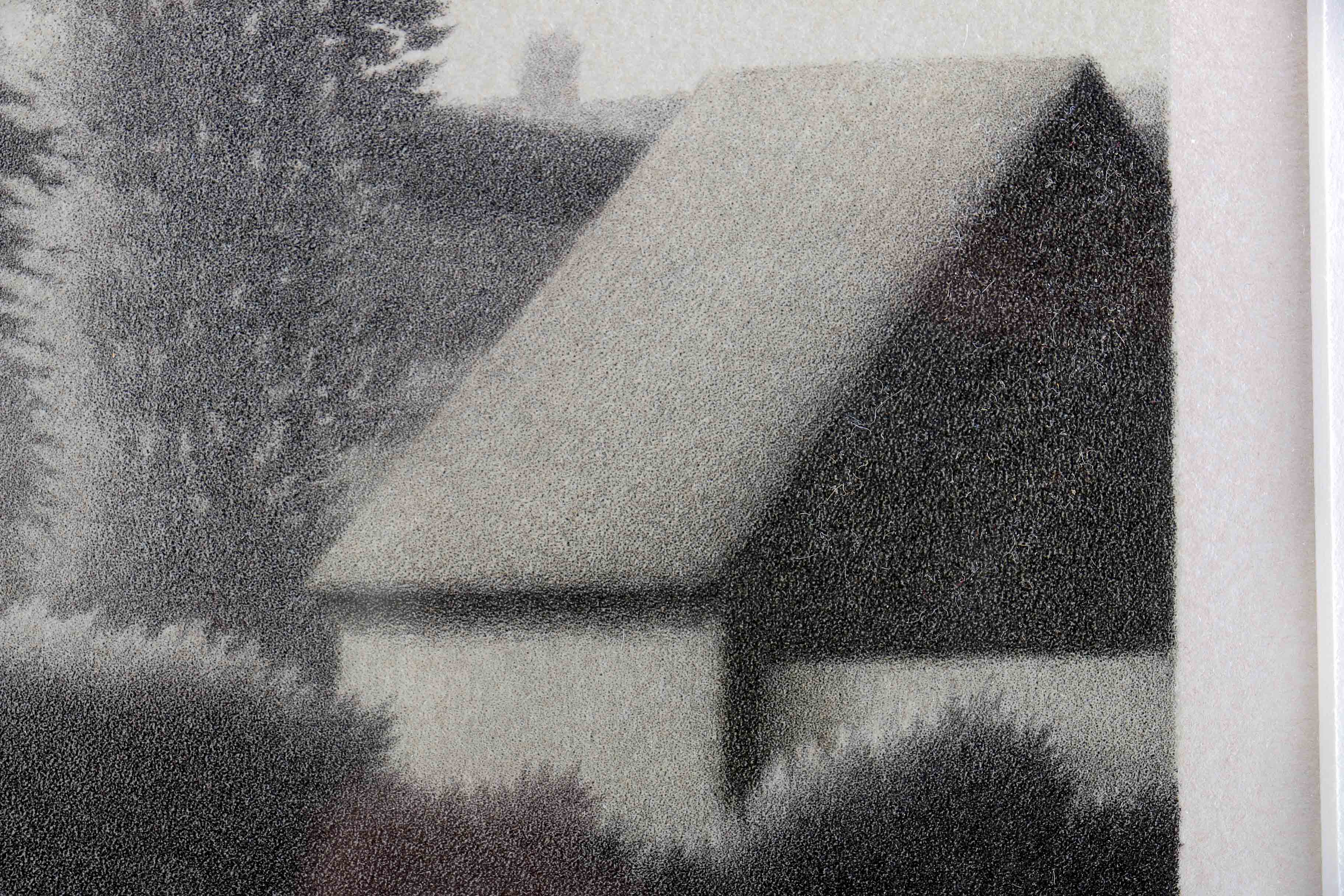 Robert Kipniss Limited Edition Lithograph of a Farm Scene