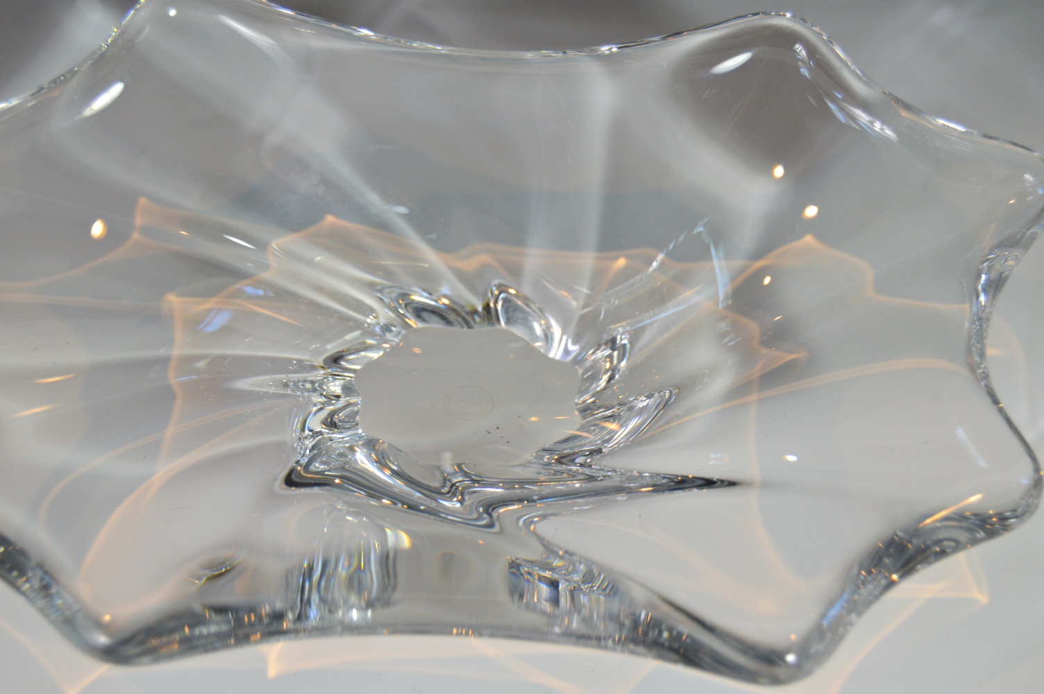 Baccarat Lead Crystal Bowl
