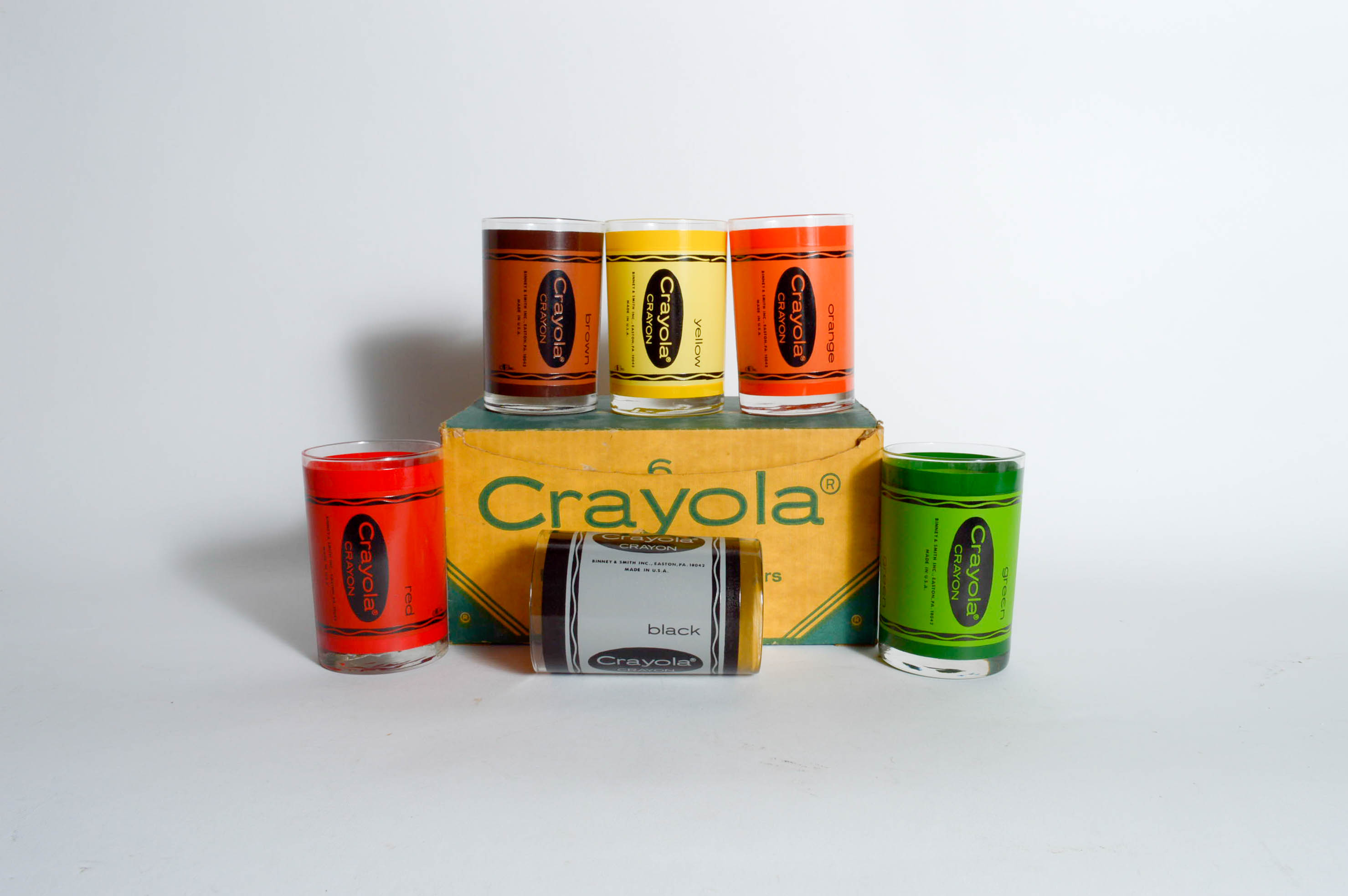 Set of Crayola Crayon Glasses