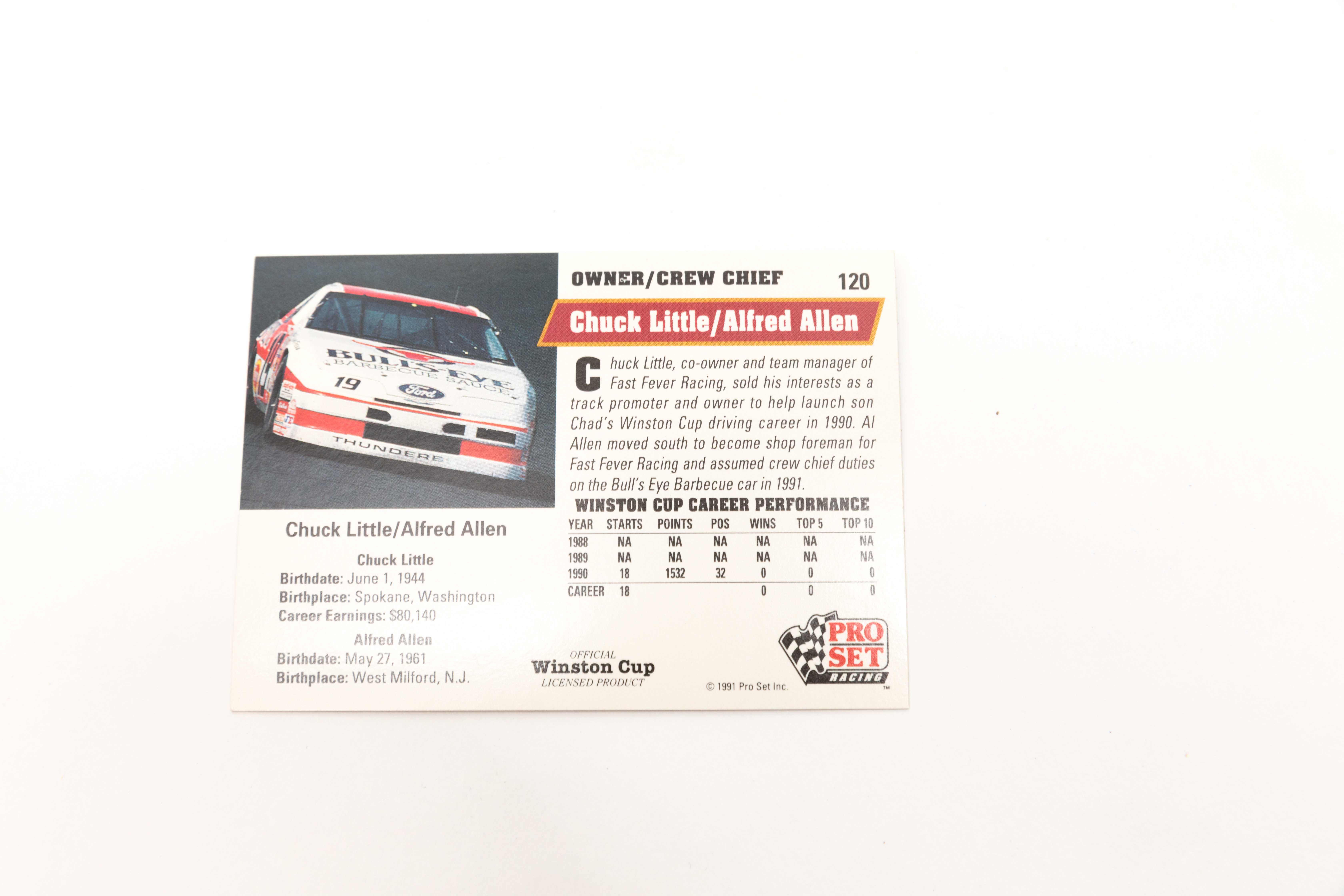 NASCAR Race Car Driver Trading Card Collection