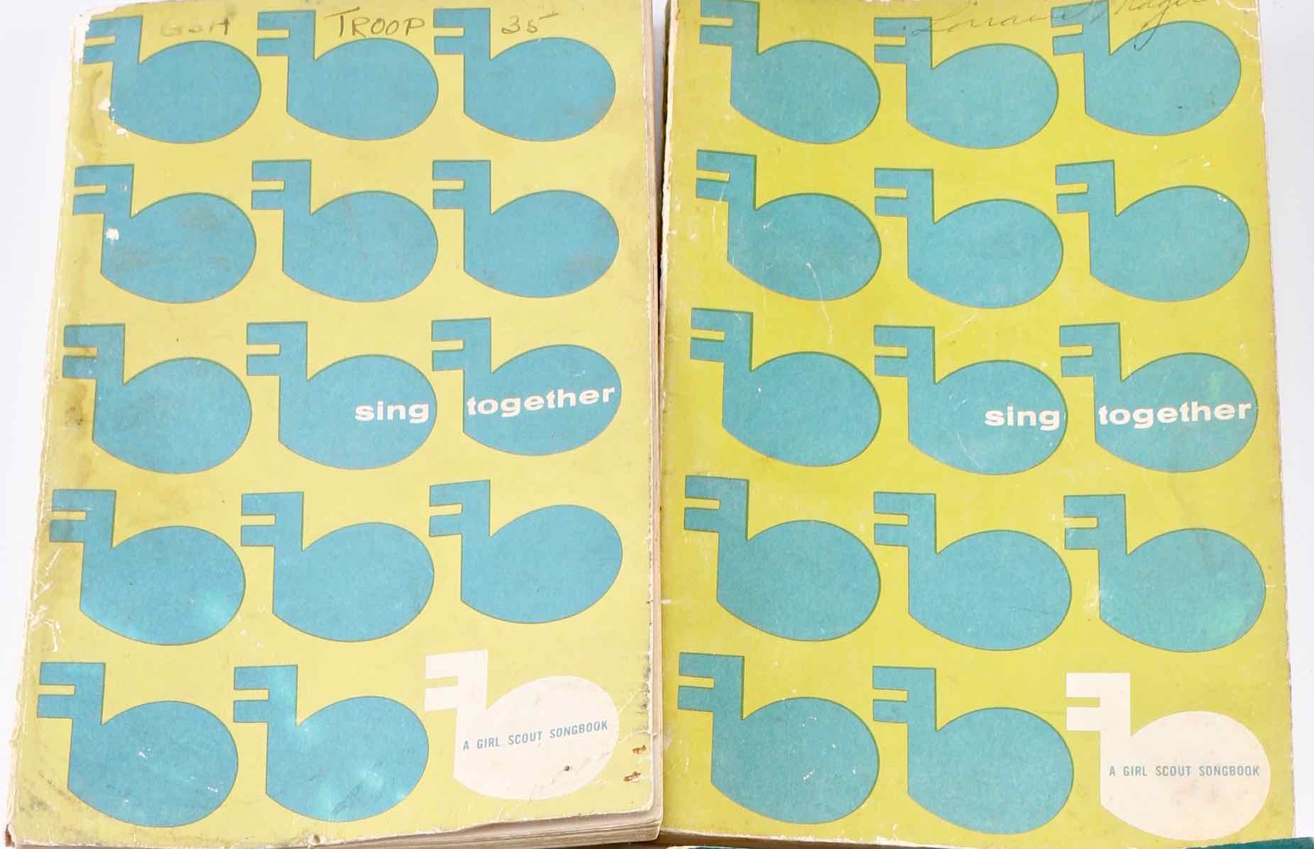 Vintage Girl Scout Songbooks