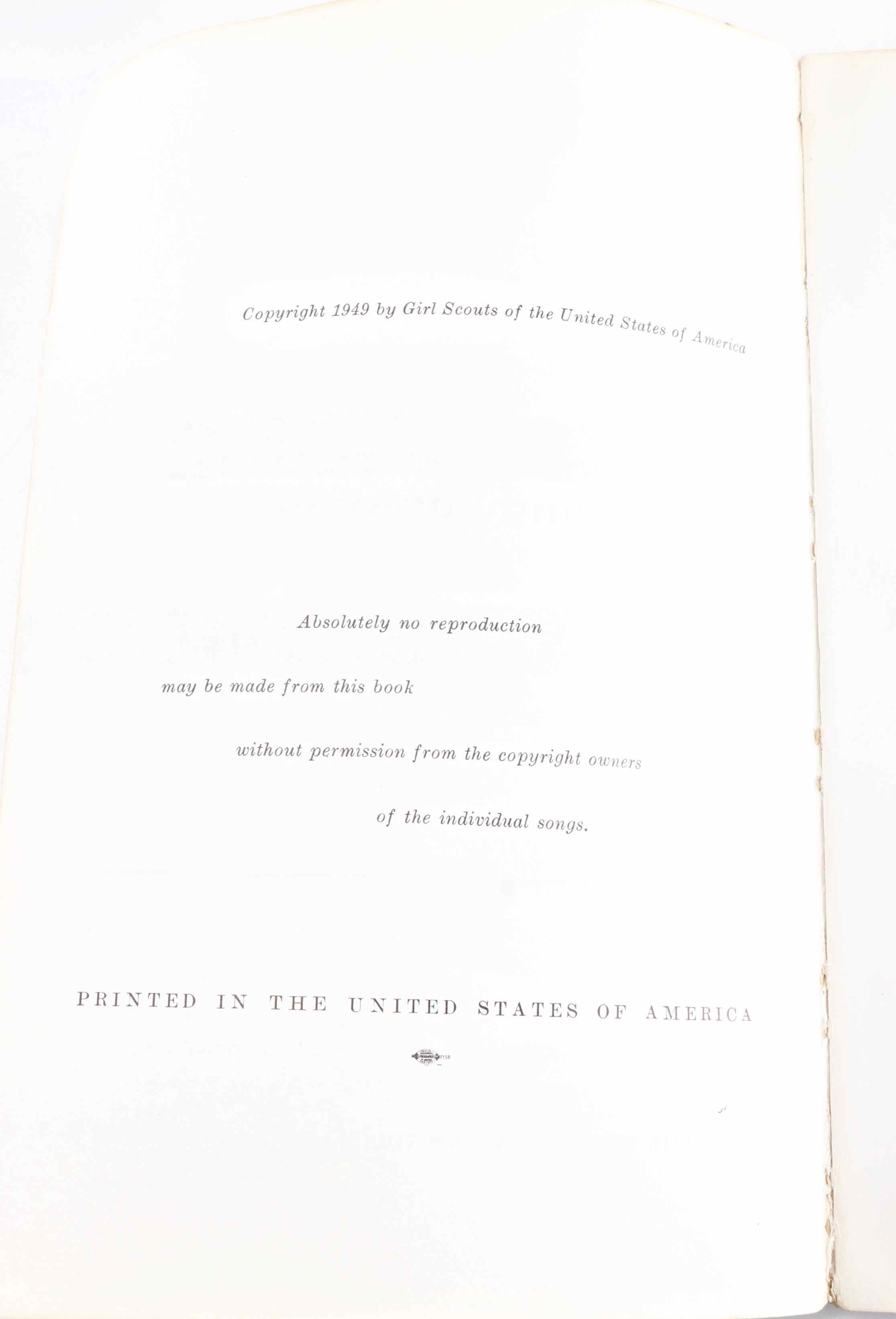 Vintage Girl Scout Songbooks