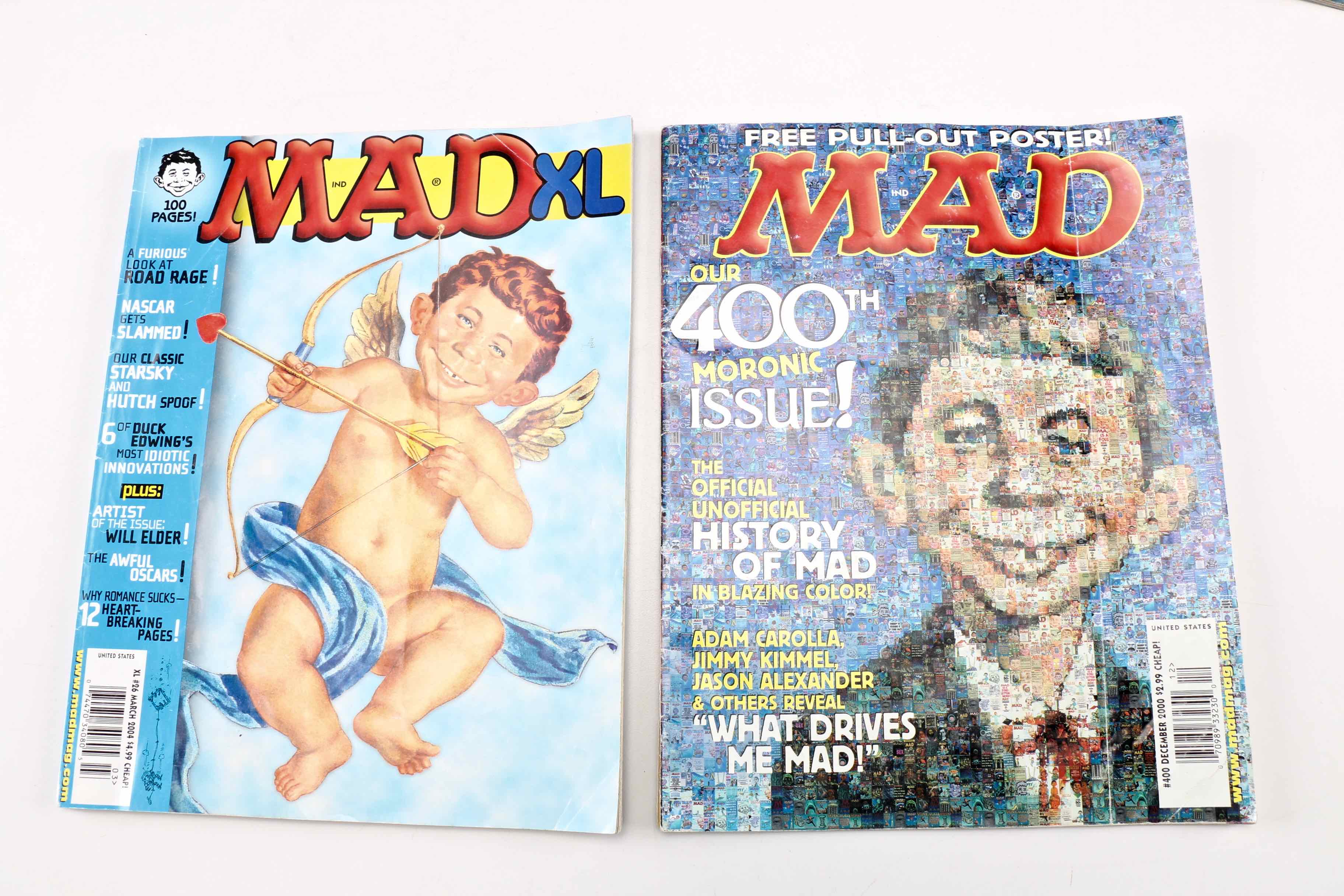 "Mad" Magazines and Vintage Kellogg's Coloring Book
