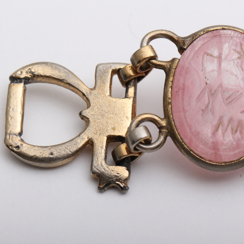 Scarab Style Bracelet and Brooch