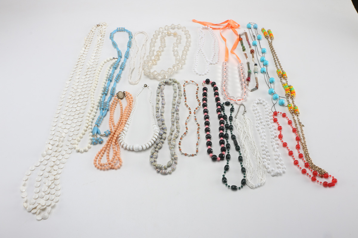 Costume Jewelry Beaded Necklaces and Bracelets
