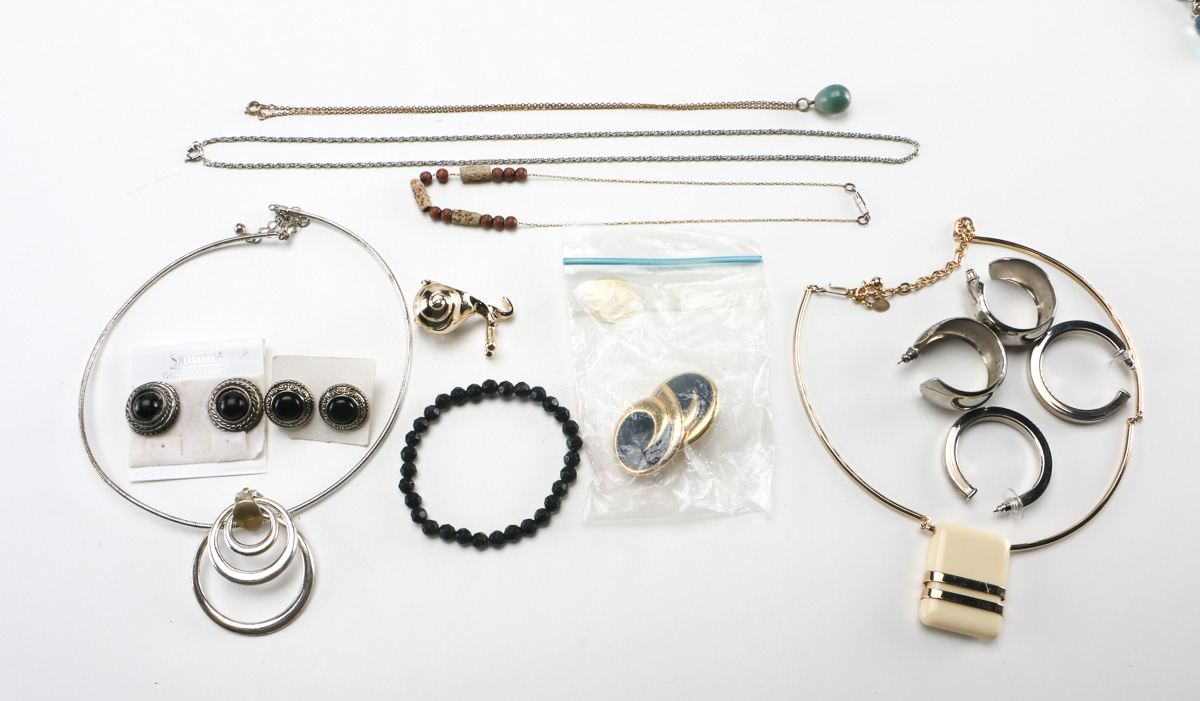 Variety of Costume and Fashion Jewelry