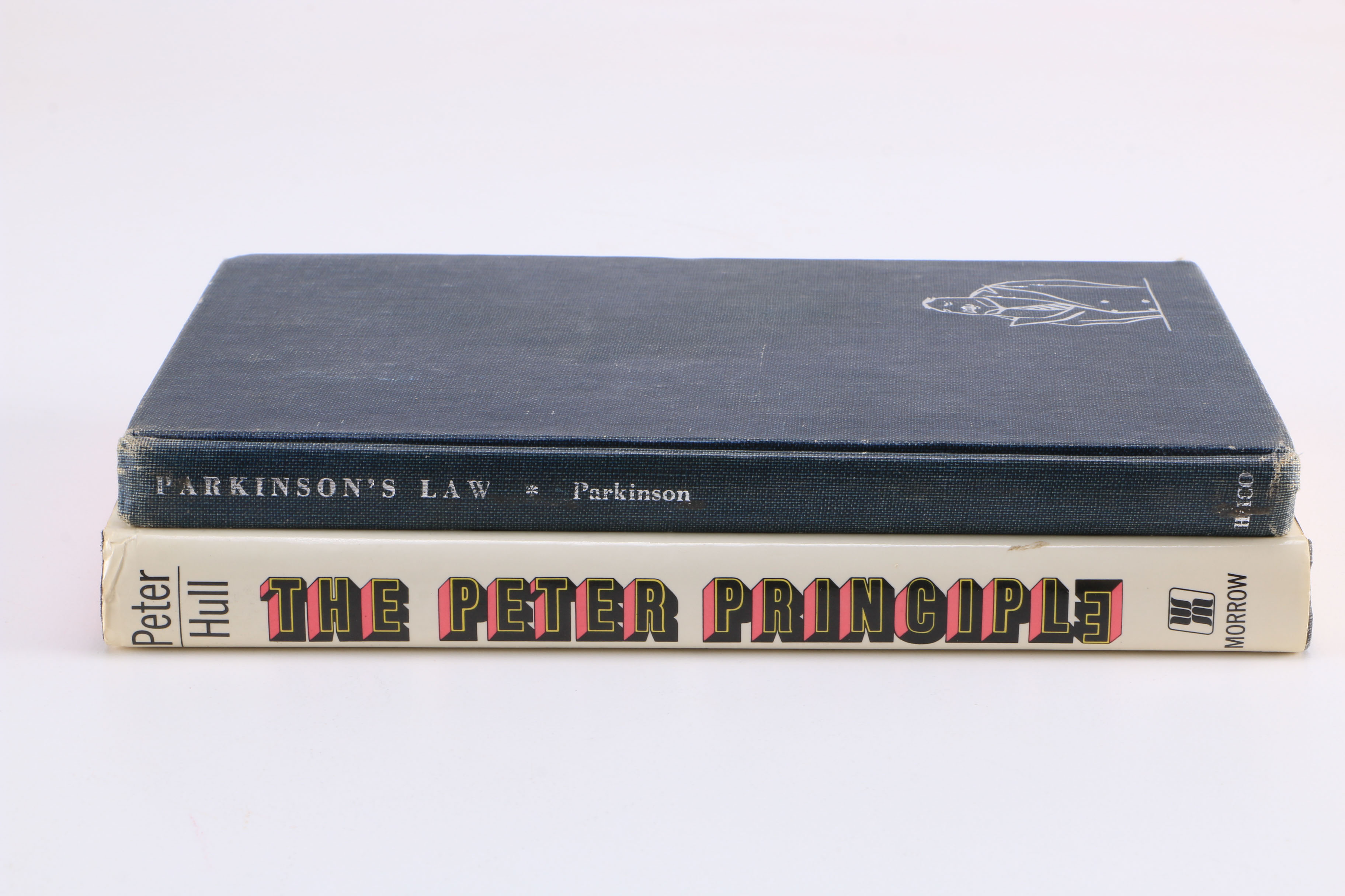 Set of Vintage "The Peter Principle" and "Parkinson's Law" Titles