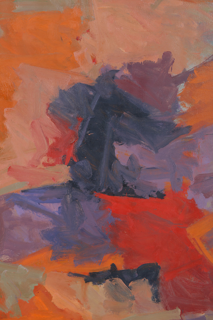 Roland Huston Abstract Acrylic on Canvas