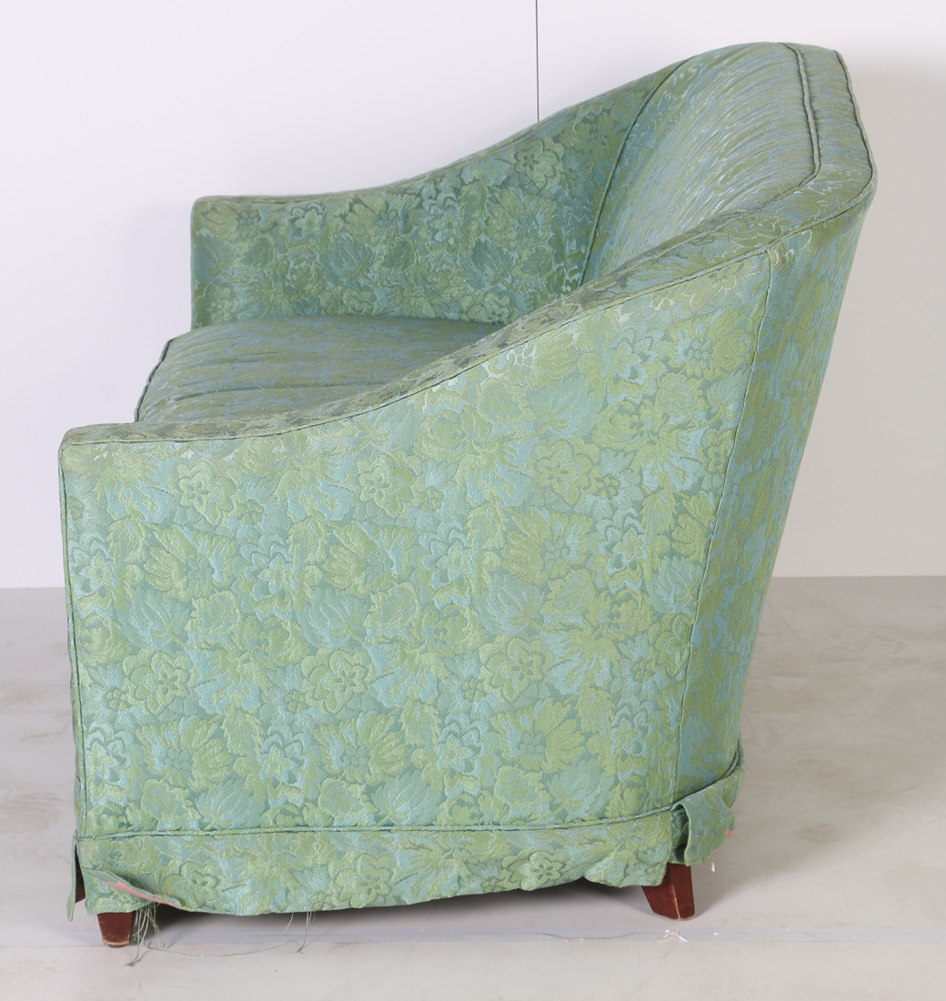 Vintage Green Apartment Sofa