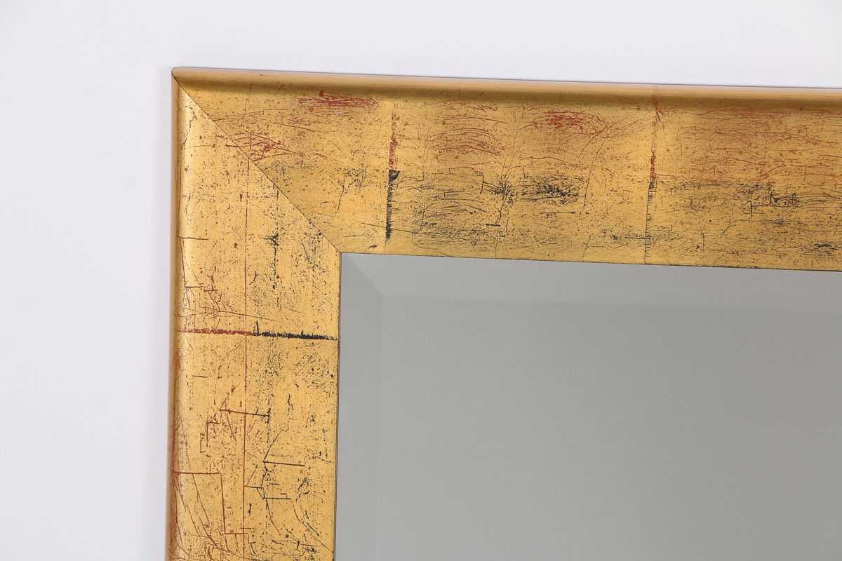 Gold Tone Framed Mirror